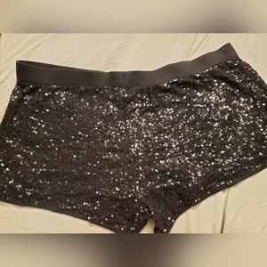 Decree shorts, sequin shorts, size large, degree, sparkle, Taylor swift